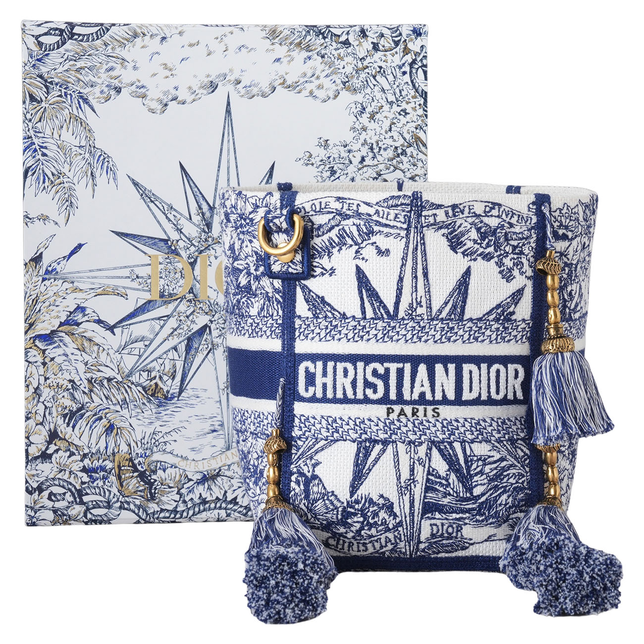 CHRISTIAN DIOR(USED)디올 디 버블 버킷백 스몰